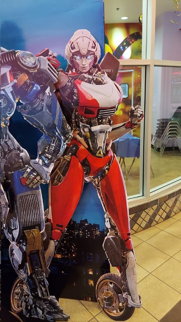Image Of Transformers Rise Of The Beasts Movie Theater Lobby Standee  (7 of 9)